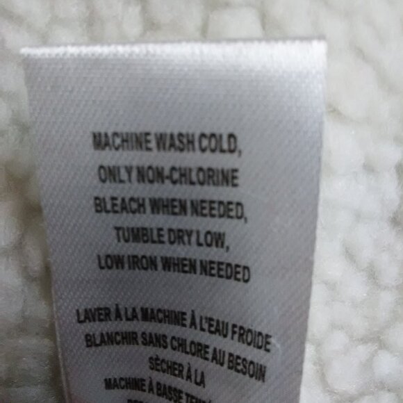 NWT Natural Reflections sherpa lined jacket size XL red & black check - Picture 13 of 16